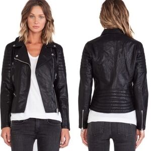 Blank NYC | Faux Moto Jacket in Frankenstorm